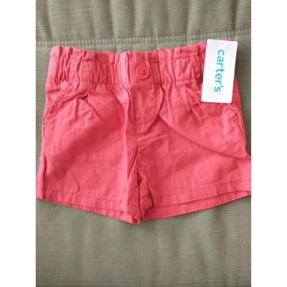 NWT Carter's 2T Shorts Red - Picture 1 of 2
